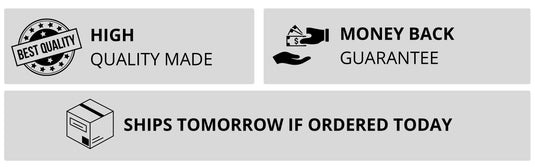 High quality, money-back guarantee and express shipping